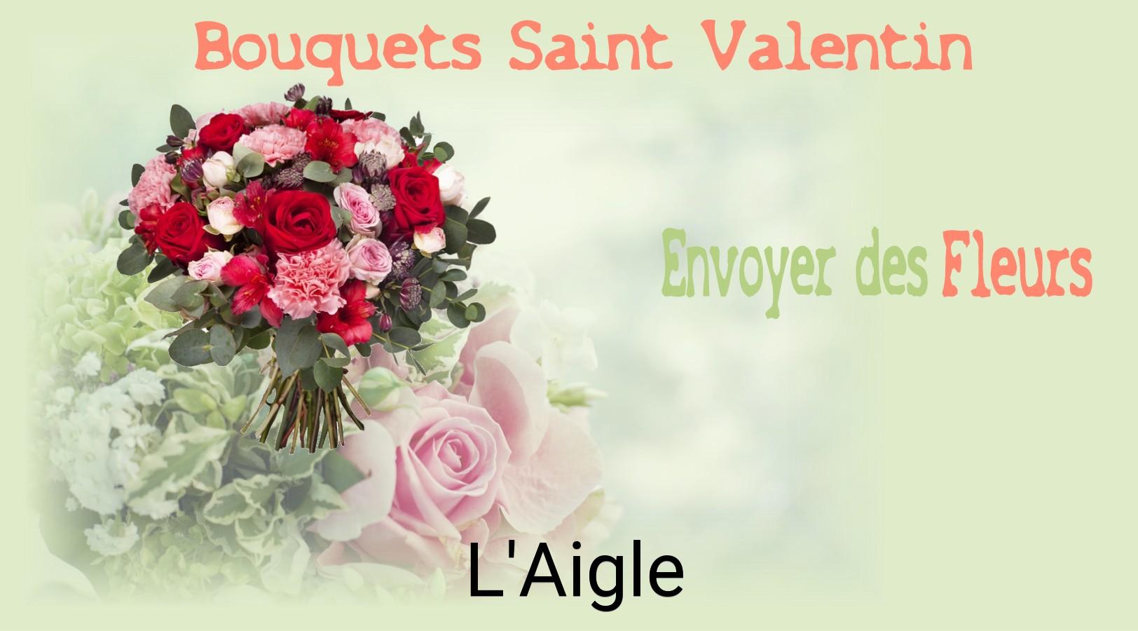 Roses de Saint-Valentin livrées à L'Aigle